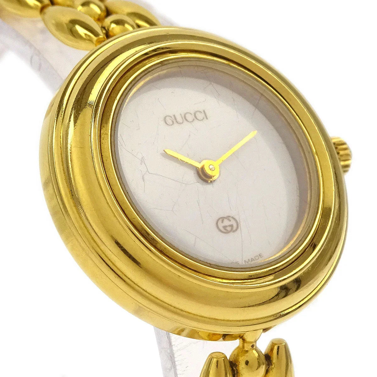 Gucci 11/12 Change Bezel Chameleon Quartz Watch SS