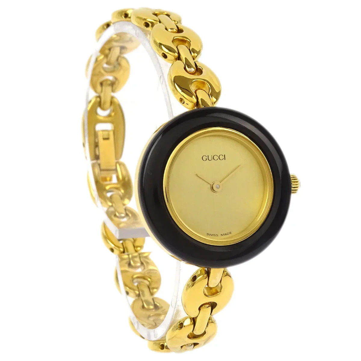Gucci 11/12.2 Change Bezel Chameleon Quartz Watch SS
