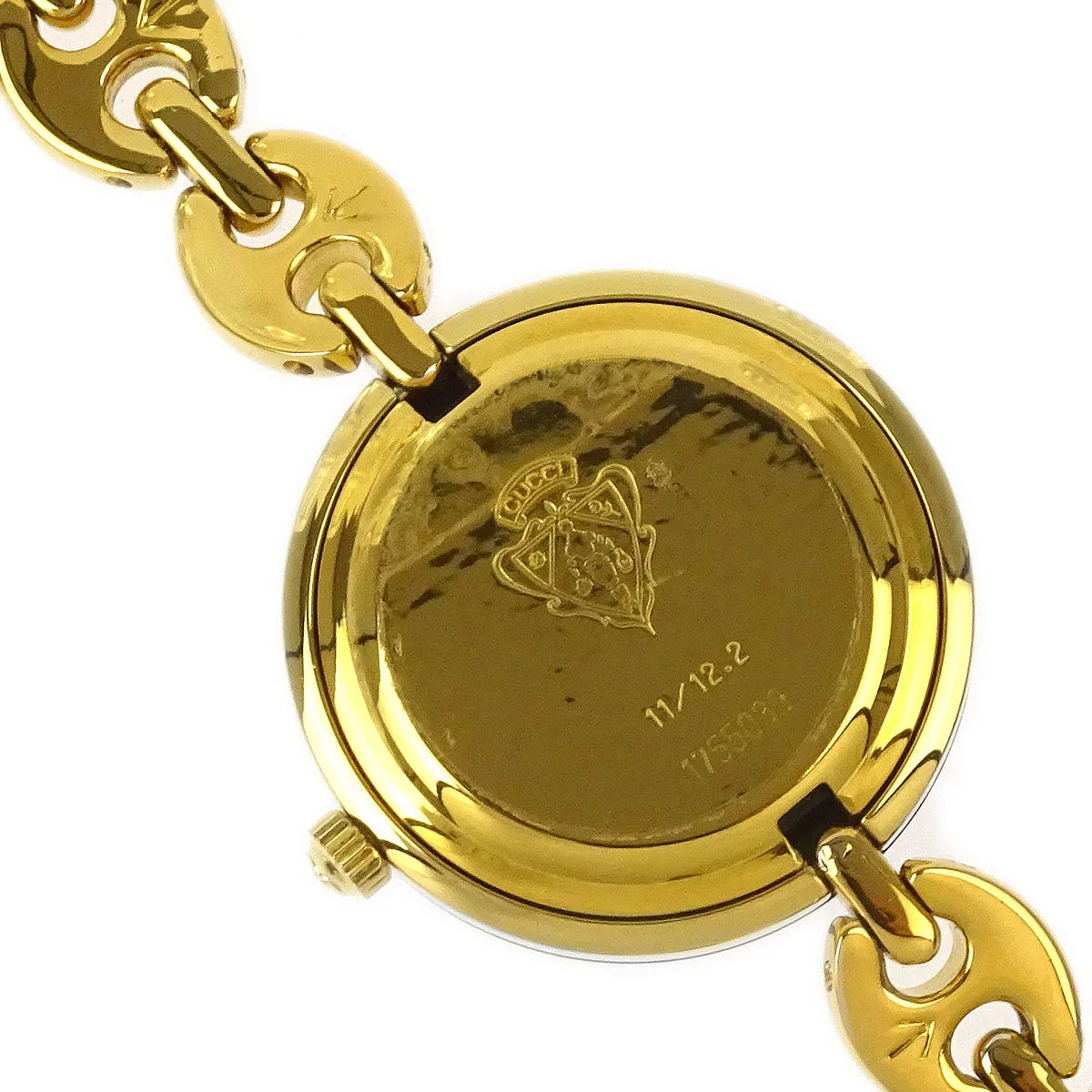 Gucci 11/12.2 Change Bezel Chameleon Quartz Watch SS