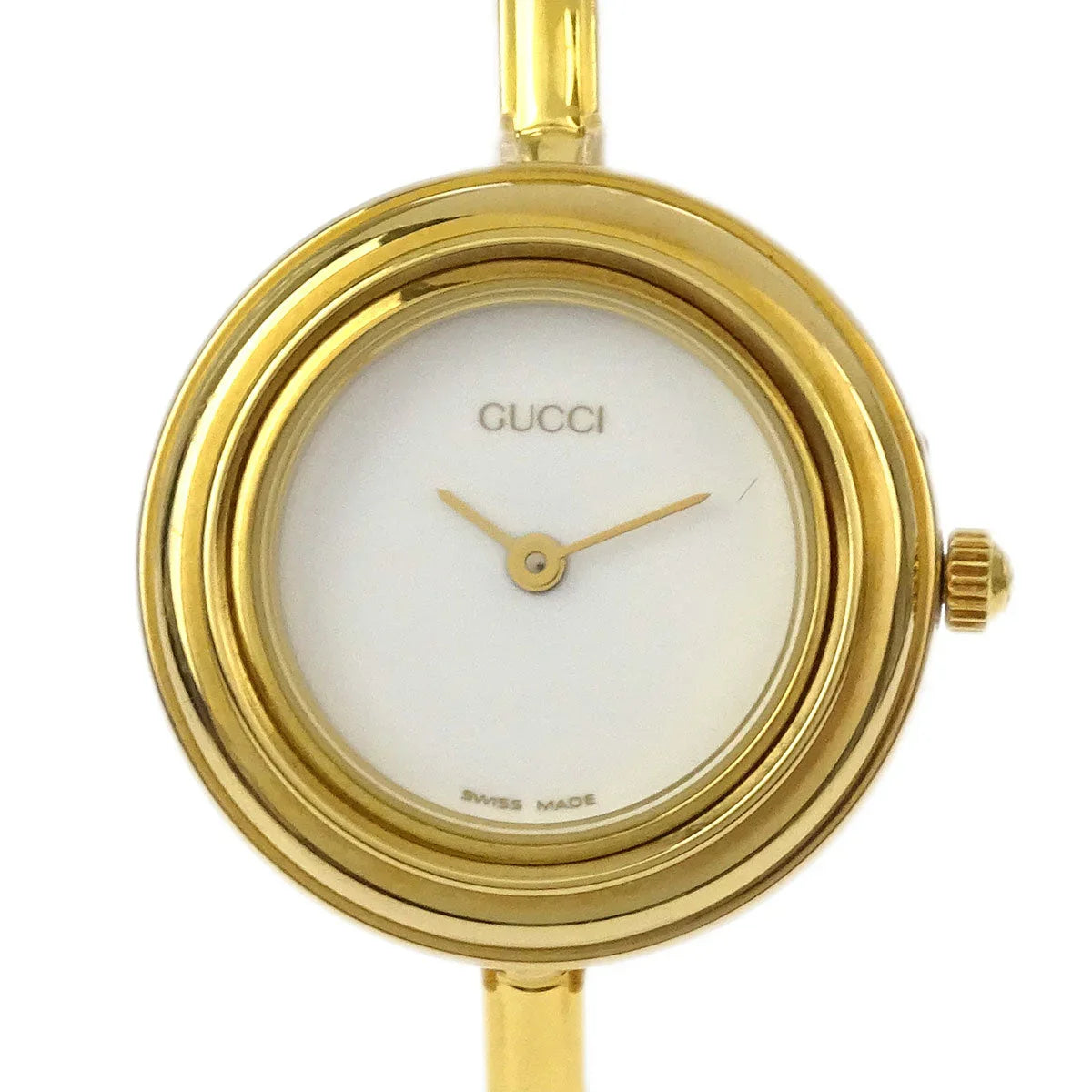 Gucci 11/12.2 Change Bezel Chameleon Quartz Watch SS