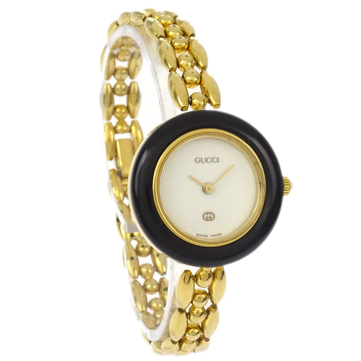 Gucci 11/12 Change Bezel Chameleon Quartz Watch SS