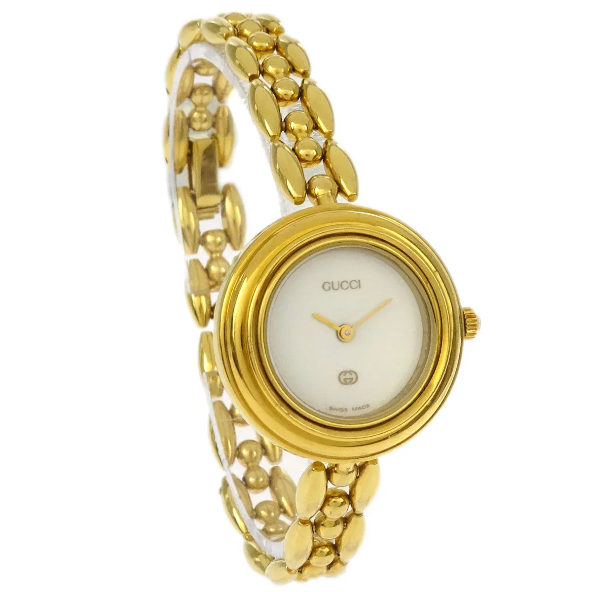 Gucci 11/12 Change Bezel Chameleon Quartz Watch SS