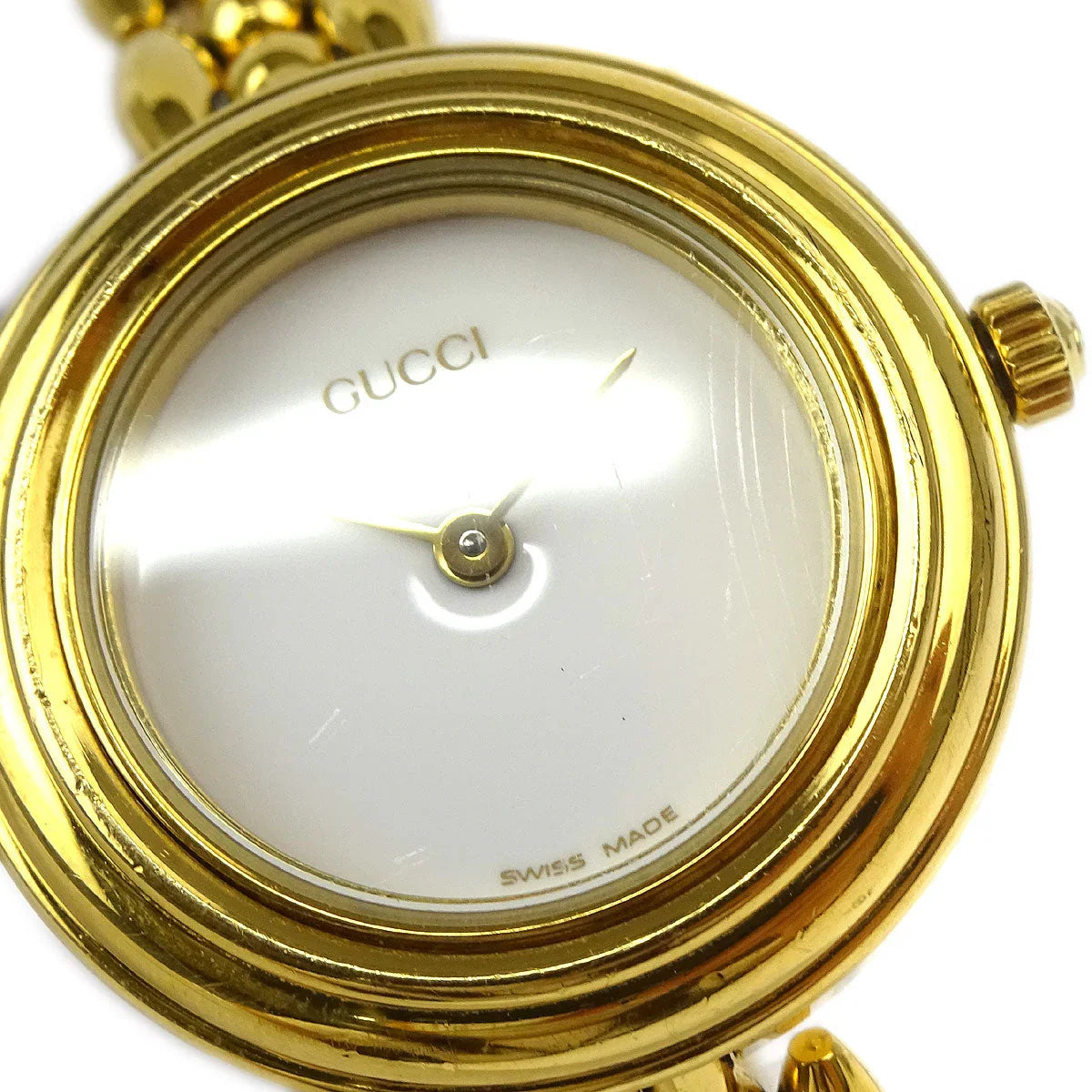 Gucci 11/12.2 Change Bezel Chameleon Quartz Watch SS