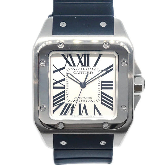 Cartier Santos 100 LM Ref.W20073X8 Self-winding Watch SS