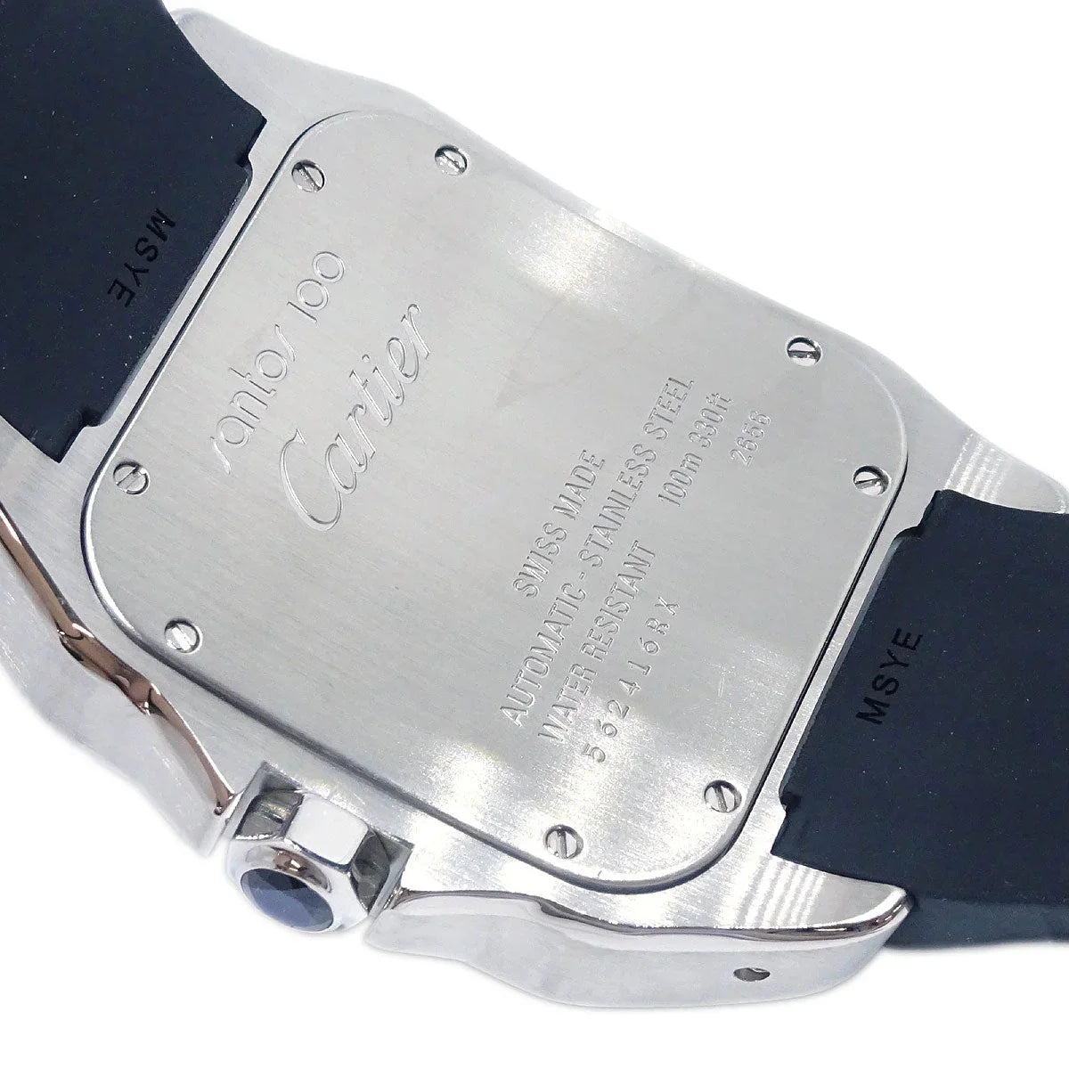 Cartier Santos 100 LM Ref.W20073X8 Self-winding Watch SS