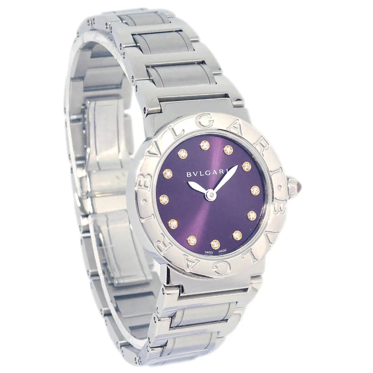 Bvlgari Ref.BBL26S Bvlgari Bvlgari Quartz Watch SS Diamond