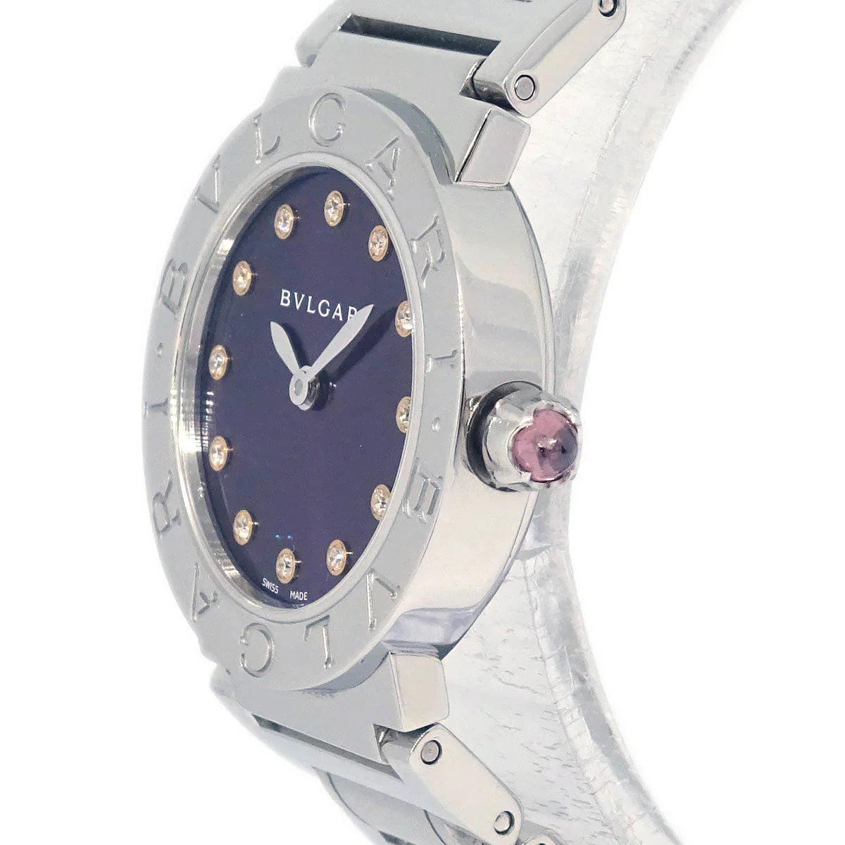 Bvlgari Ref.BBL26S Bvlgari Bvlgari Quartz Watch SS Diamond