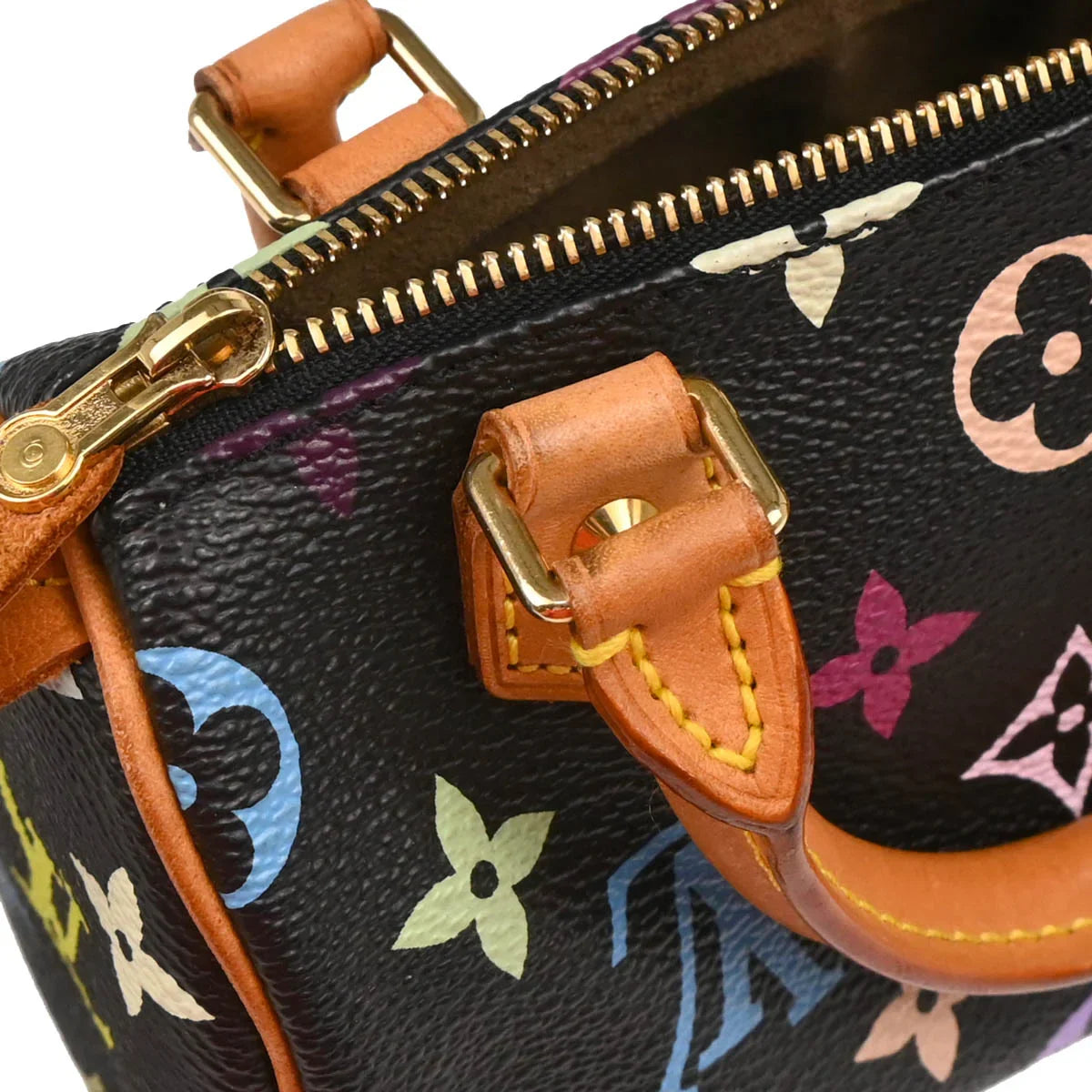 Louis Vuitton 2003 Multicolor Mini Speedy Handbag M92644