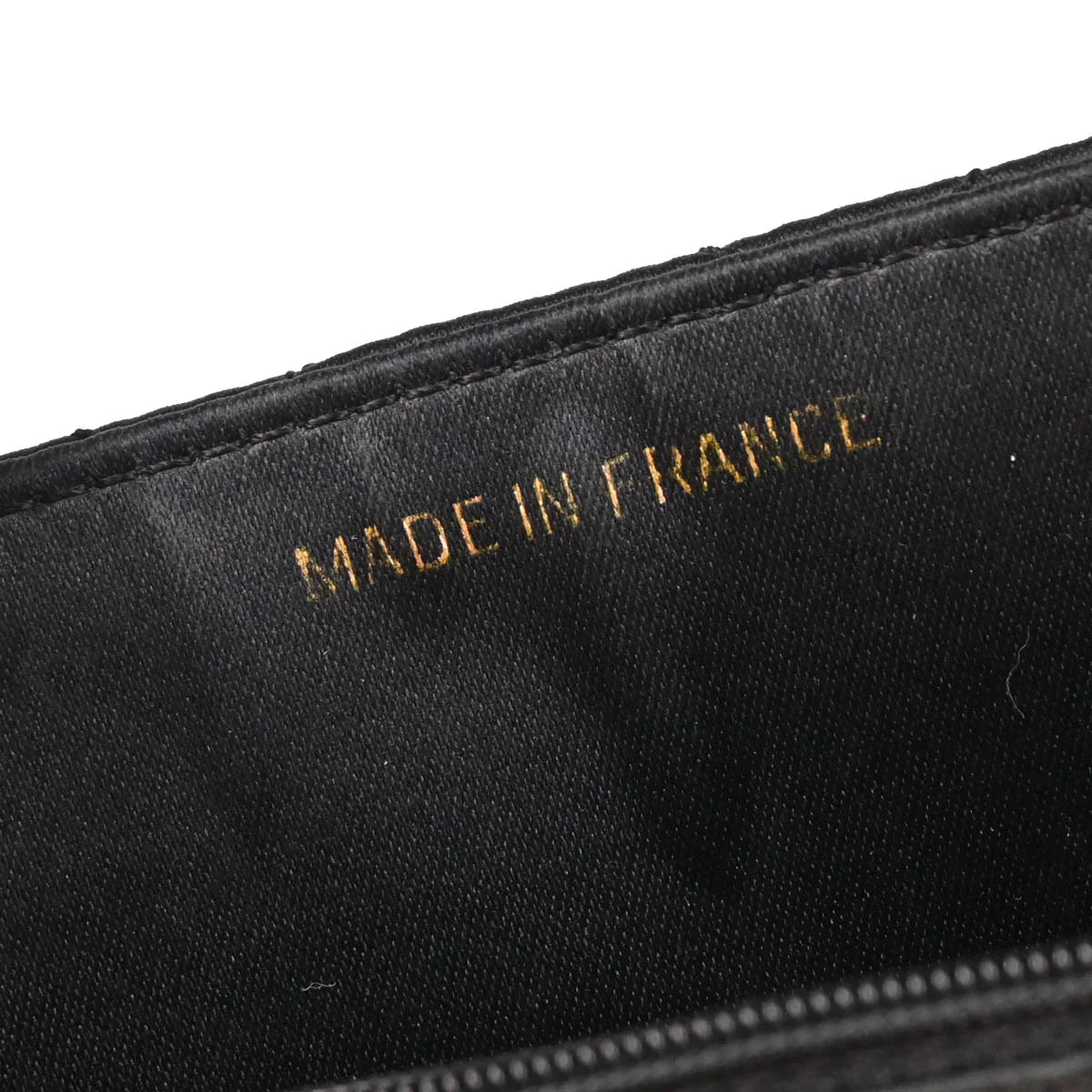 Chanel 1989-1991 Black Satin Mini Classic Square Flap Shoulder Bag