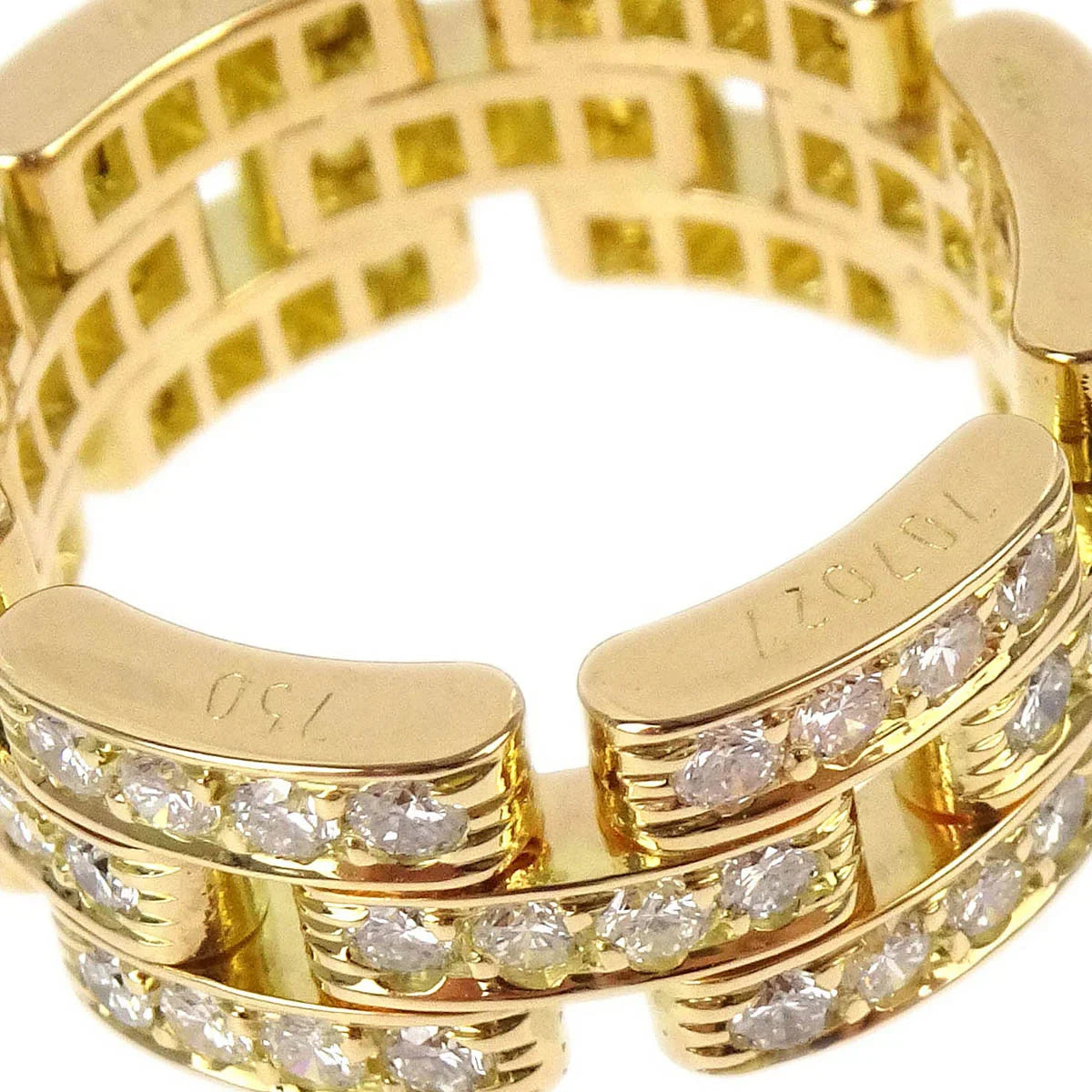 Cartier Maillon Panthere Ring 750 707027 #50 #49