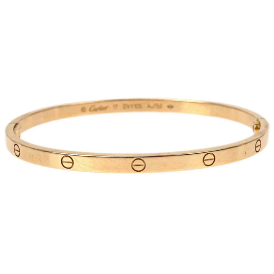 Cartier Love Bracelet Bangle Small DVY105 Au750 #17