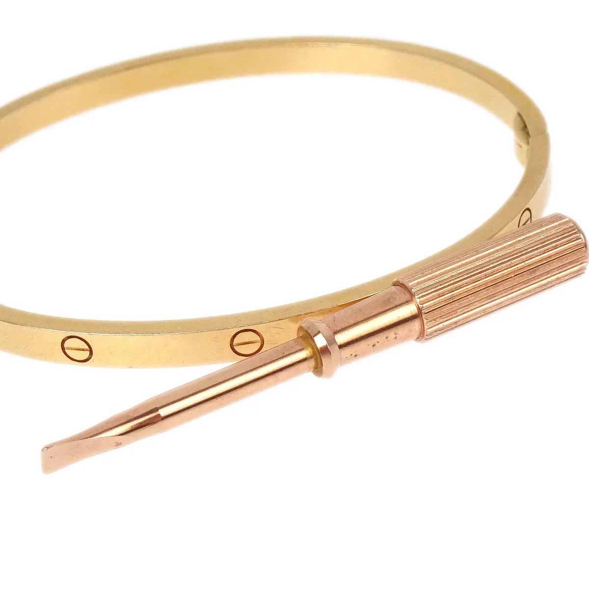 Cartier Love Bracelet Bangle Small HGA140 Au750 #17
