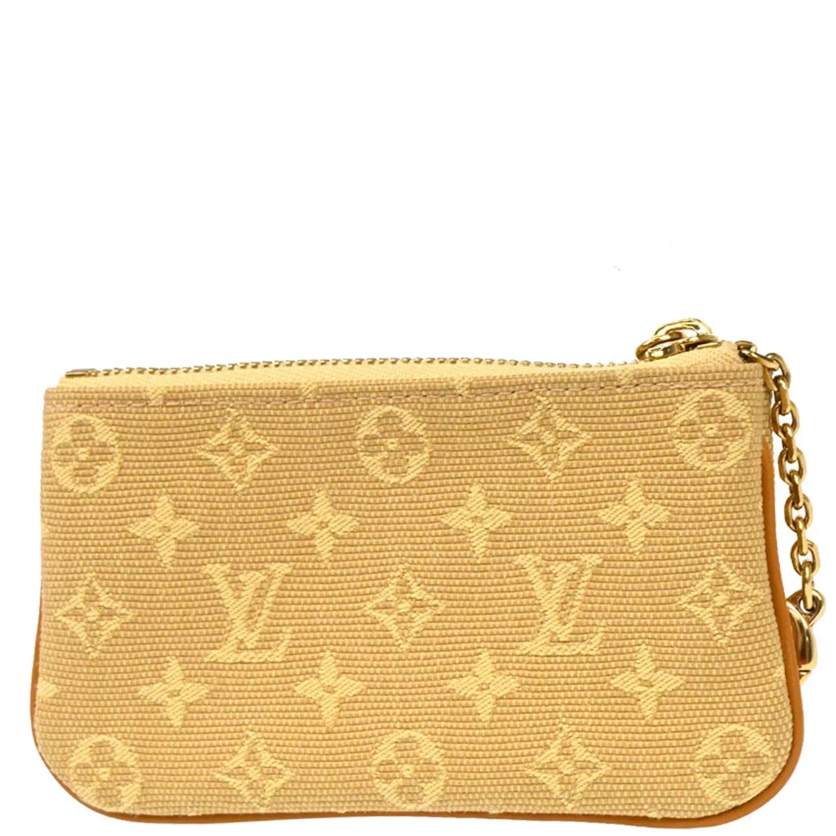 Louis Vuitton 2003 Monogram Mini Pochette Cles Coin Case Wallet M92438