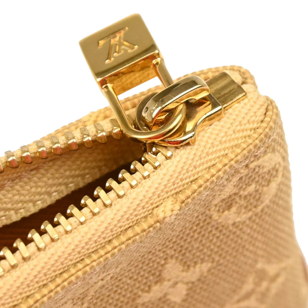 Louis Vuitton 2003 Monogram Mini Pochette Cles Coin Case Wallet M92438