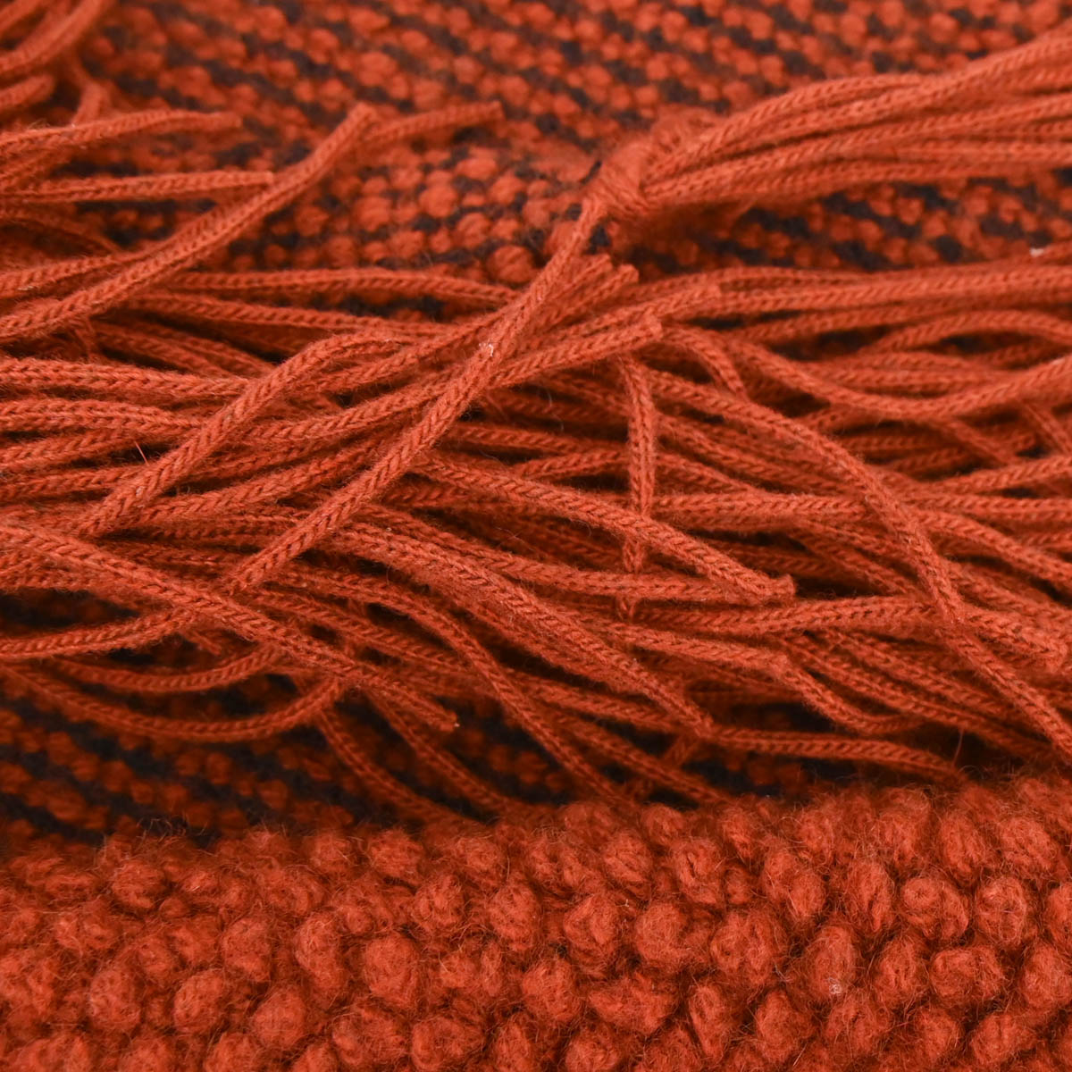 Chanel Bordeaux Shawl Stole Small Good