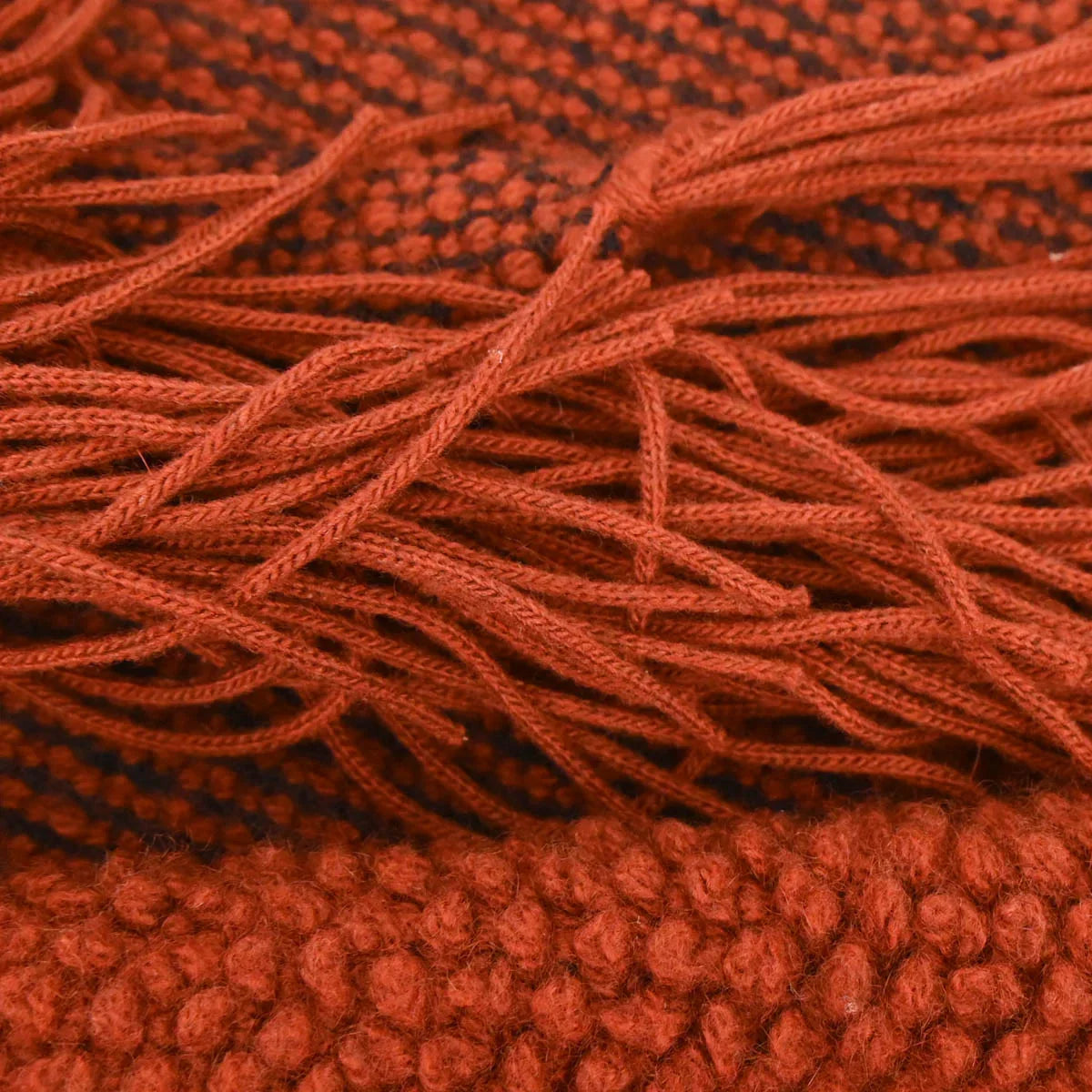 Chanel Bordeaux Shawl Stole Small Good
