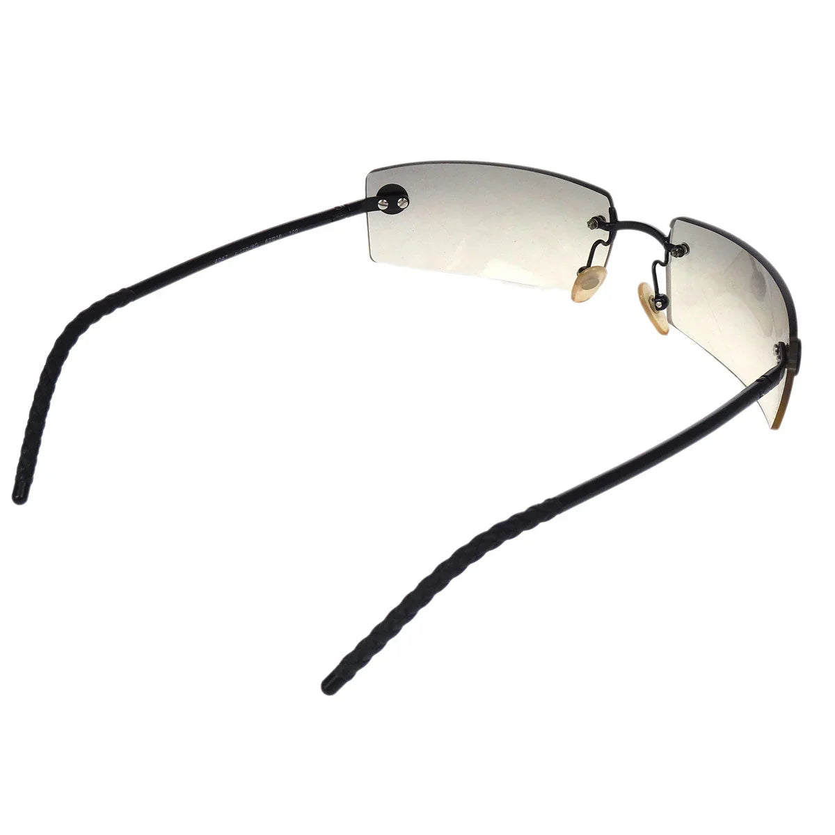 Chanel Sunglasses Eyewear Black Small Good