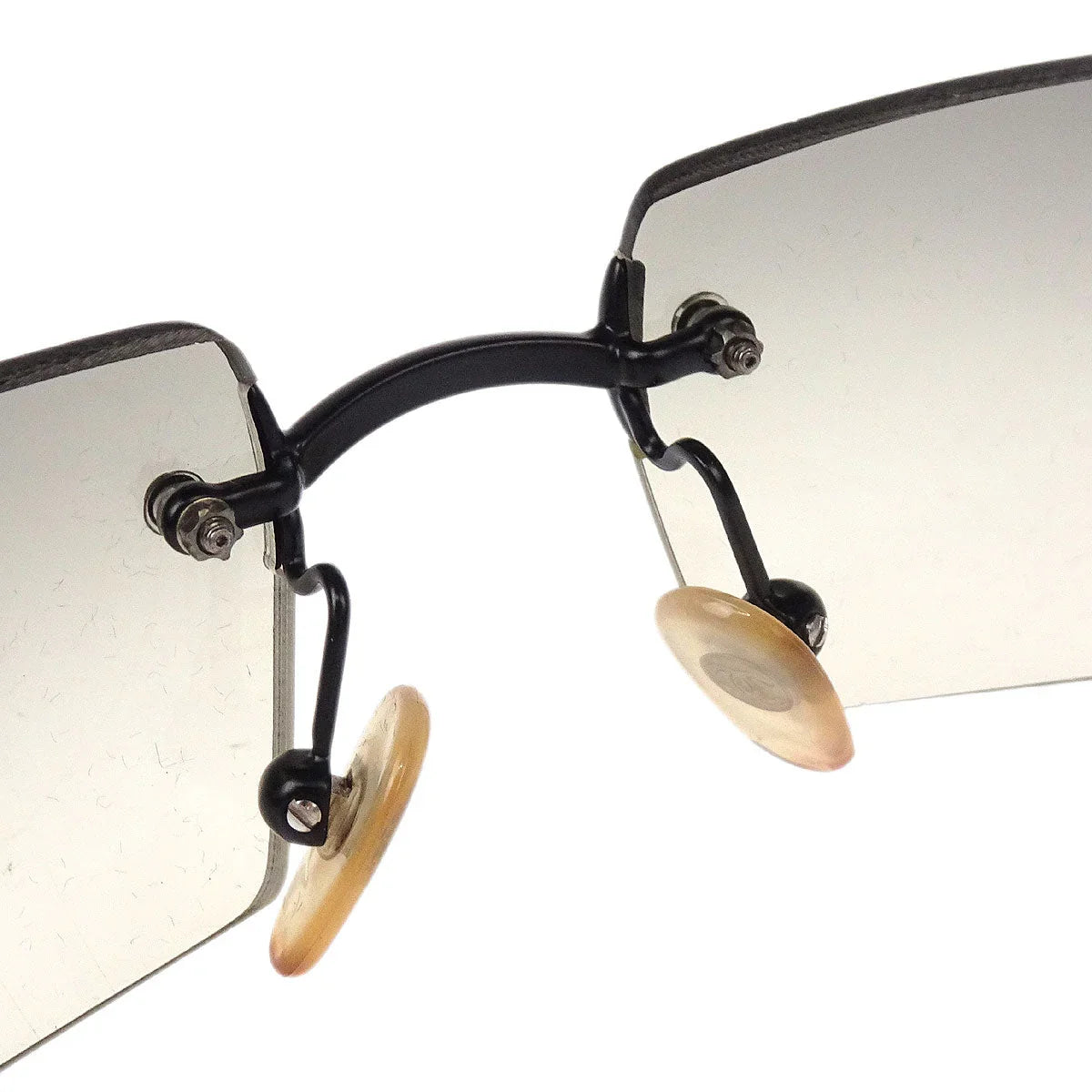 Chanel Sunglasses Eyewear Black Small Good