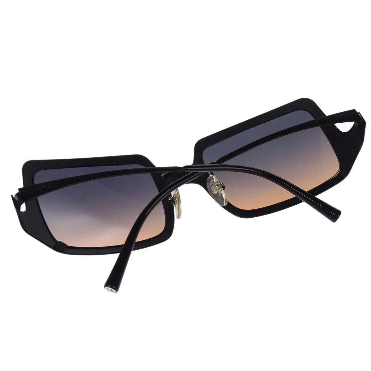 Chanel Sunglasses Eyewear Black Small Good