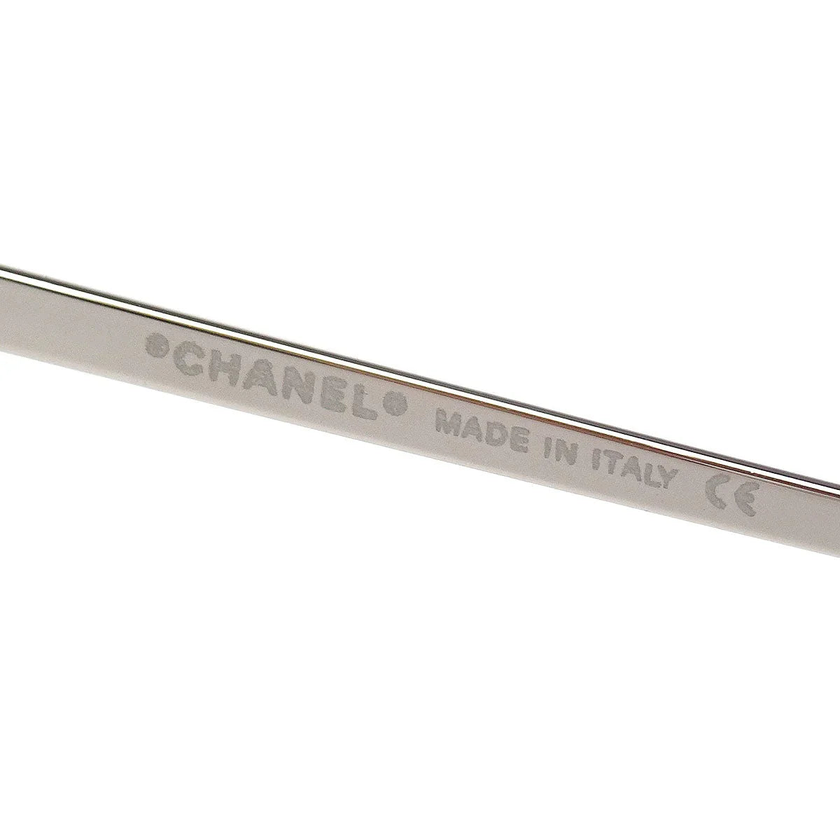 Chanel Sunglasses Eyewear Blue Silver Small Good