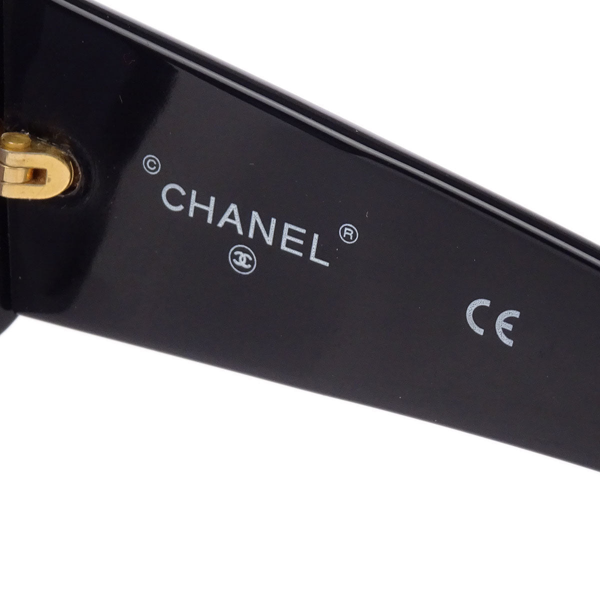 Chanel Sunglasses Eyewear Black Small Good