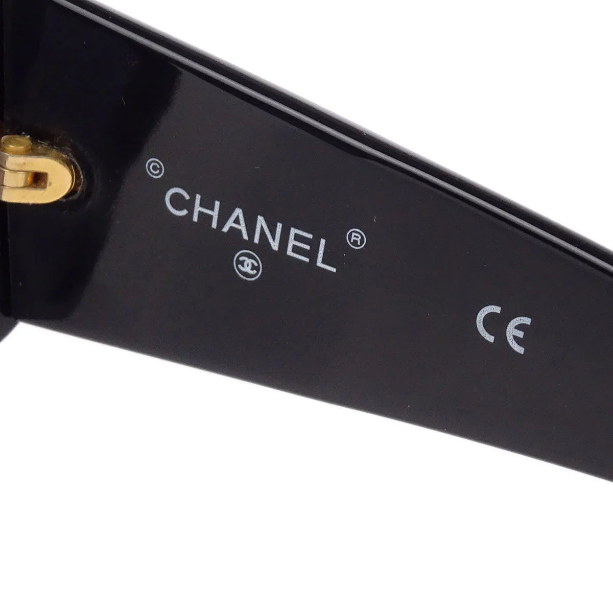 Chanel Sunglasses Eyewear Black Small Good