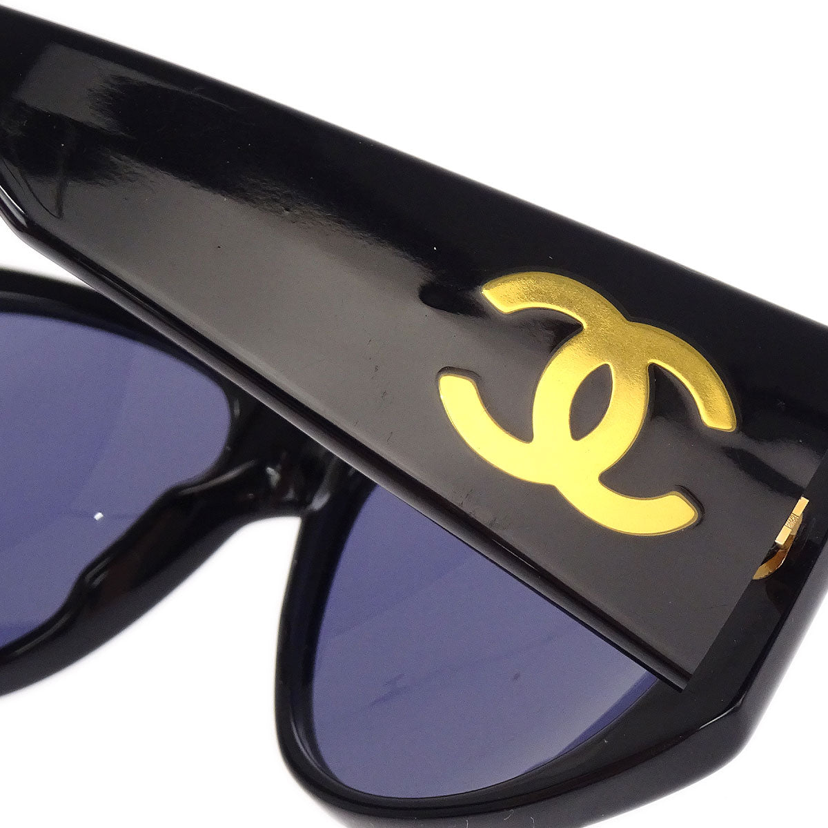 Chanel Sunglasses Eyewear Black Small Good