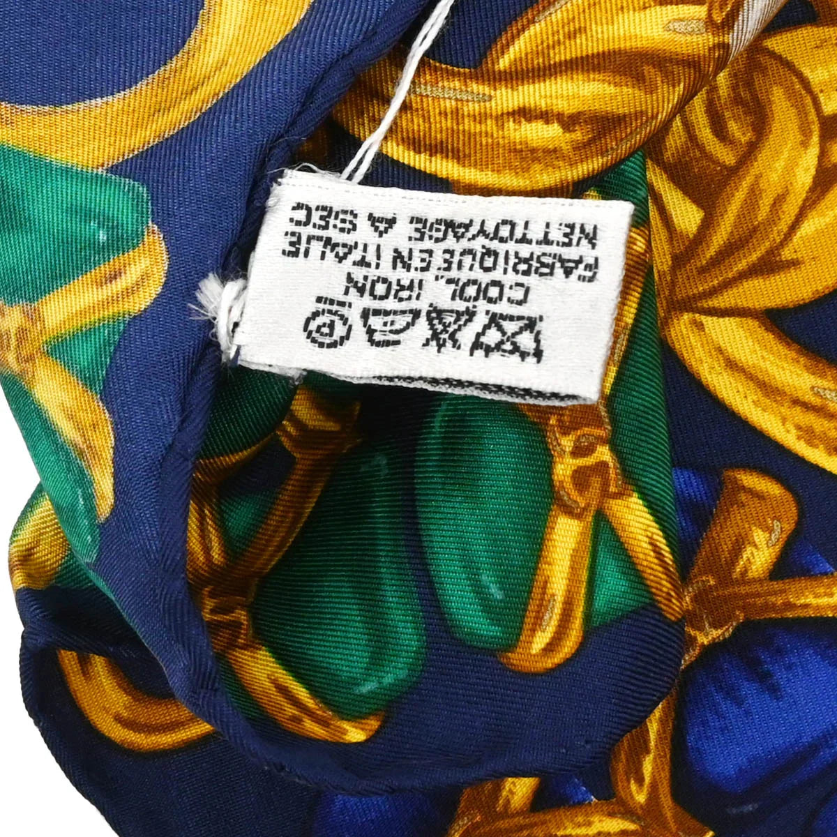 Chanel Navy Scarf Small Good