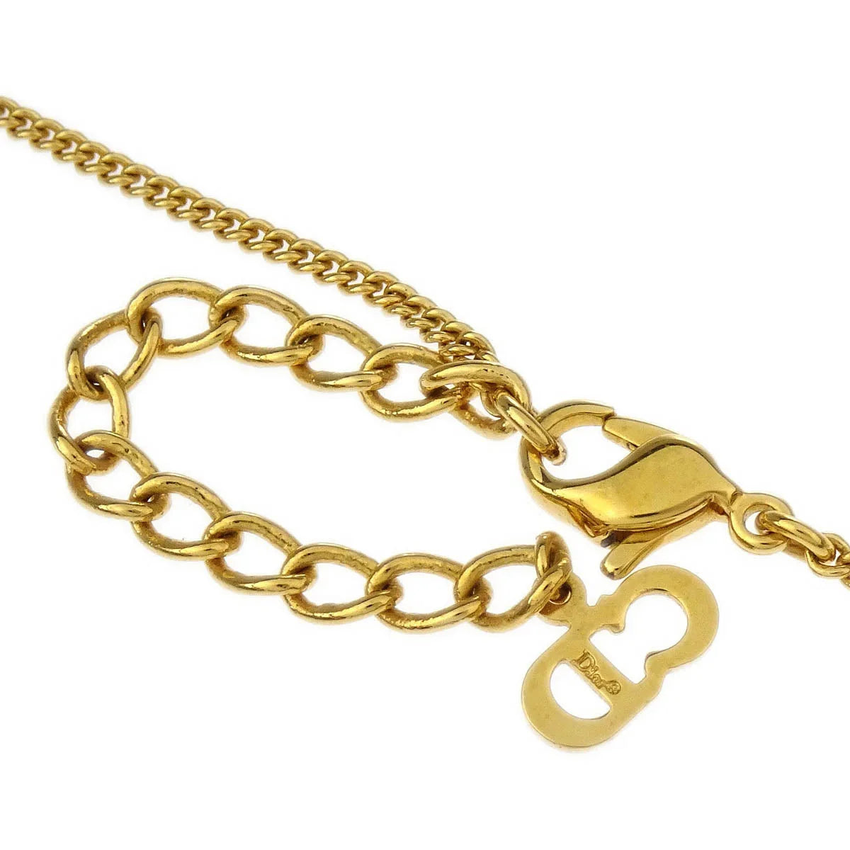 Christian Dior Necklace Pendant Gold