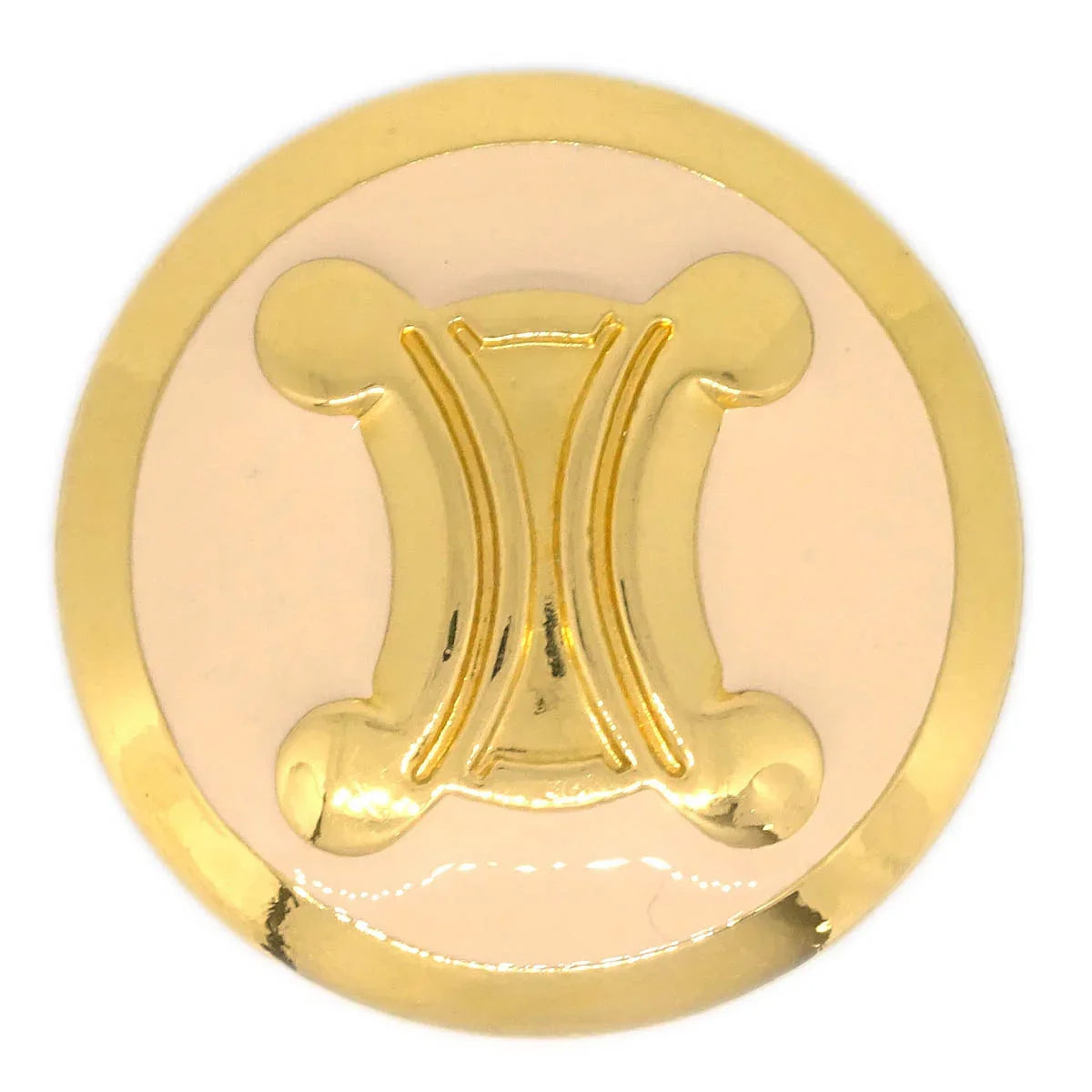 Celine Brooch Pin Gold HF