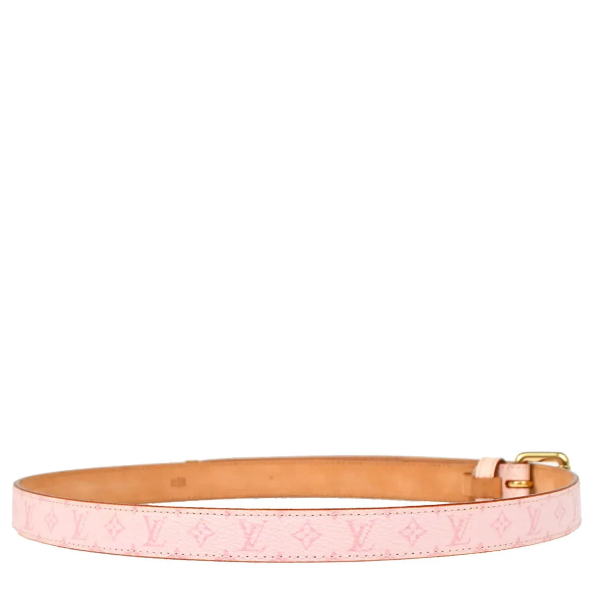 Louis Vuitton 2003 Pink Cherry Blossom Ceinture Belt M9273W #80/32
