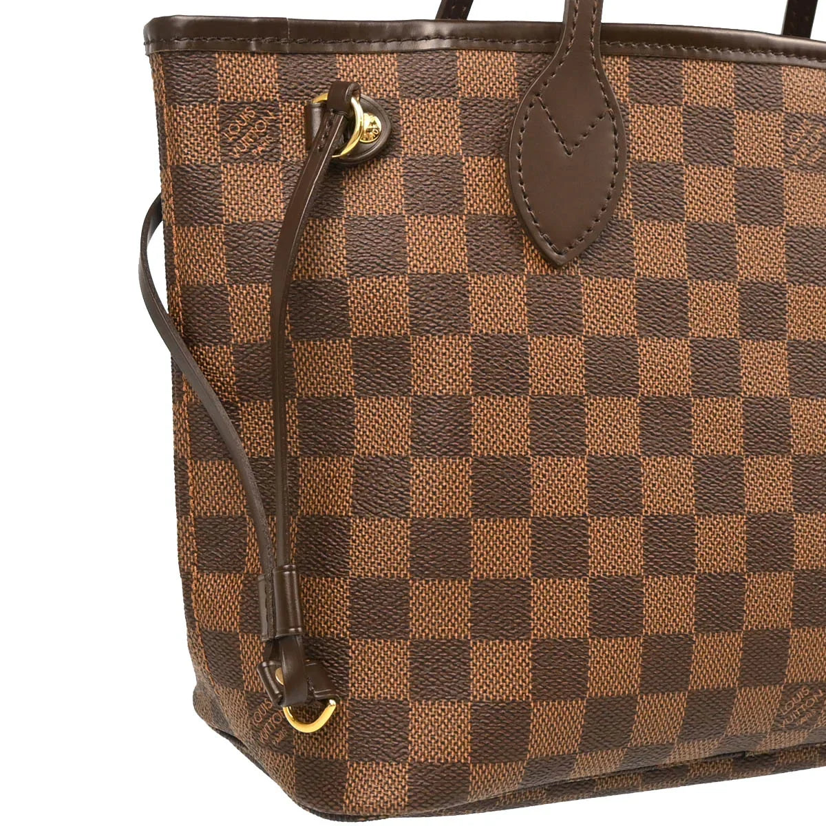 Louis Vuitton 2009 Damier Neverfull PM Tote Handbag N41359