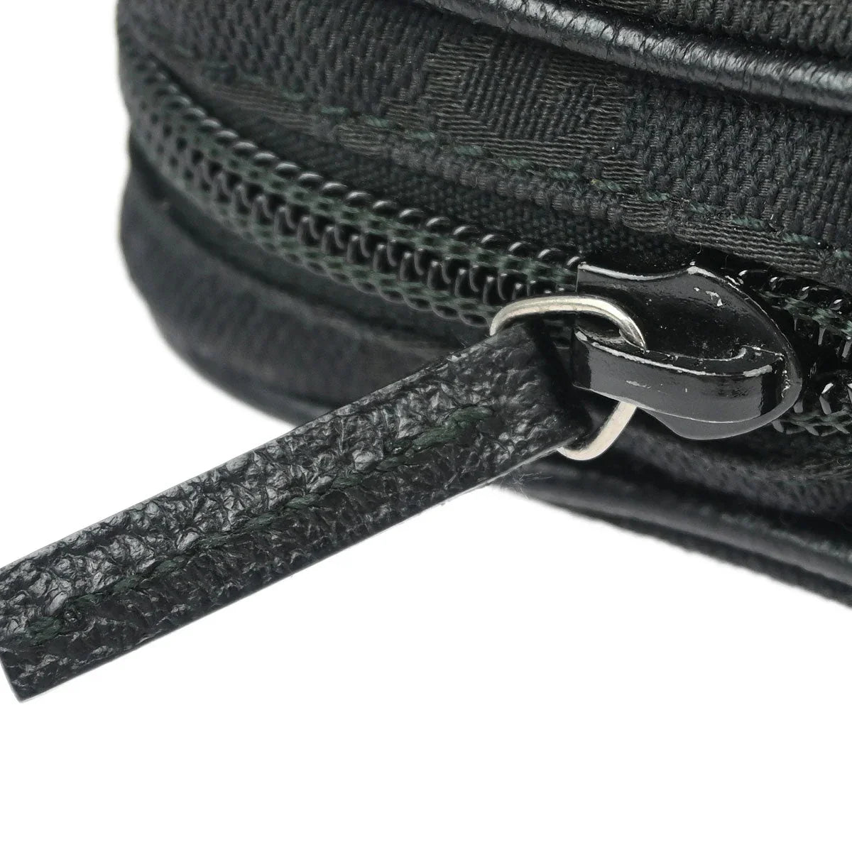 Gucci Black Canvas GG Cigarette Case Pouch