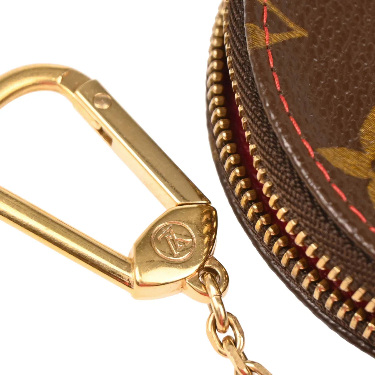 Louis Vuitton 2005 Cherry Porte Monnaie Rond Coin Case Wallet M95043