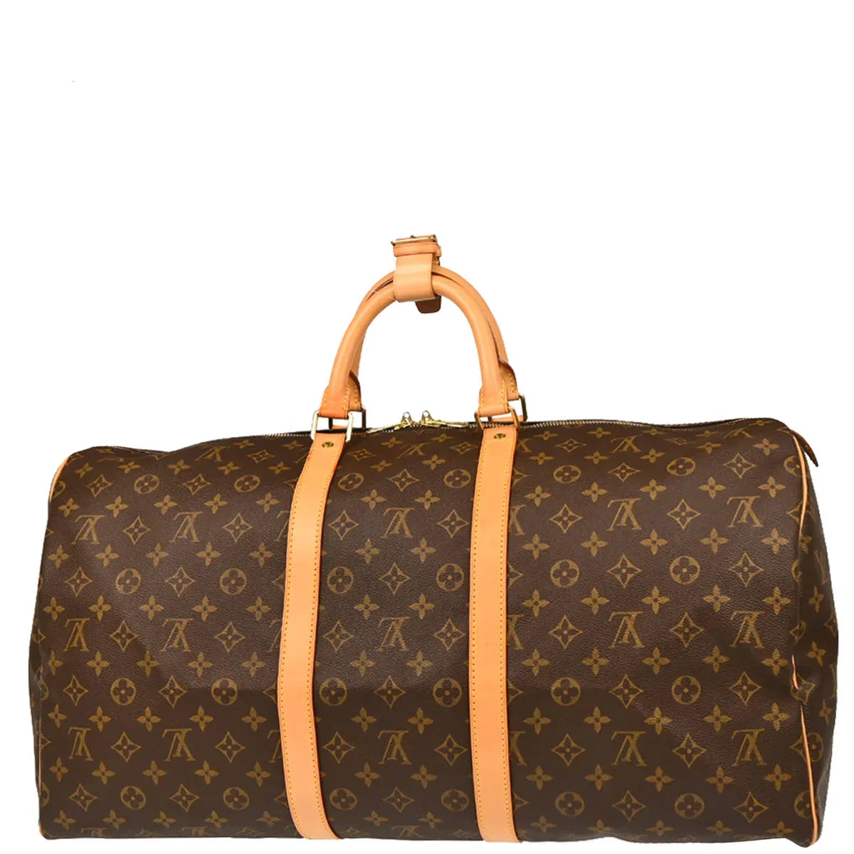 Louis Vuitton 2001 Monogram Keepall 55 Travel Duffle Handbag M41424