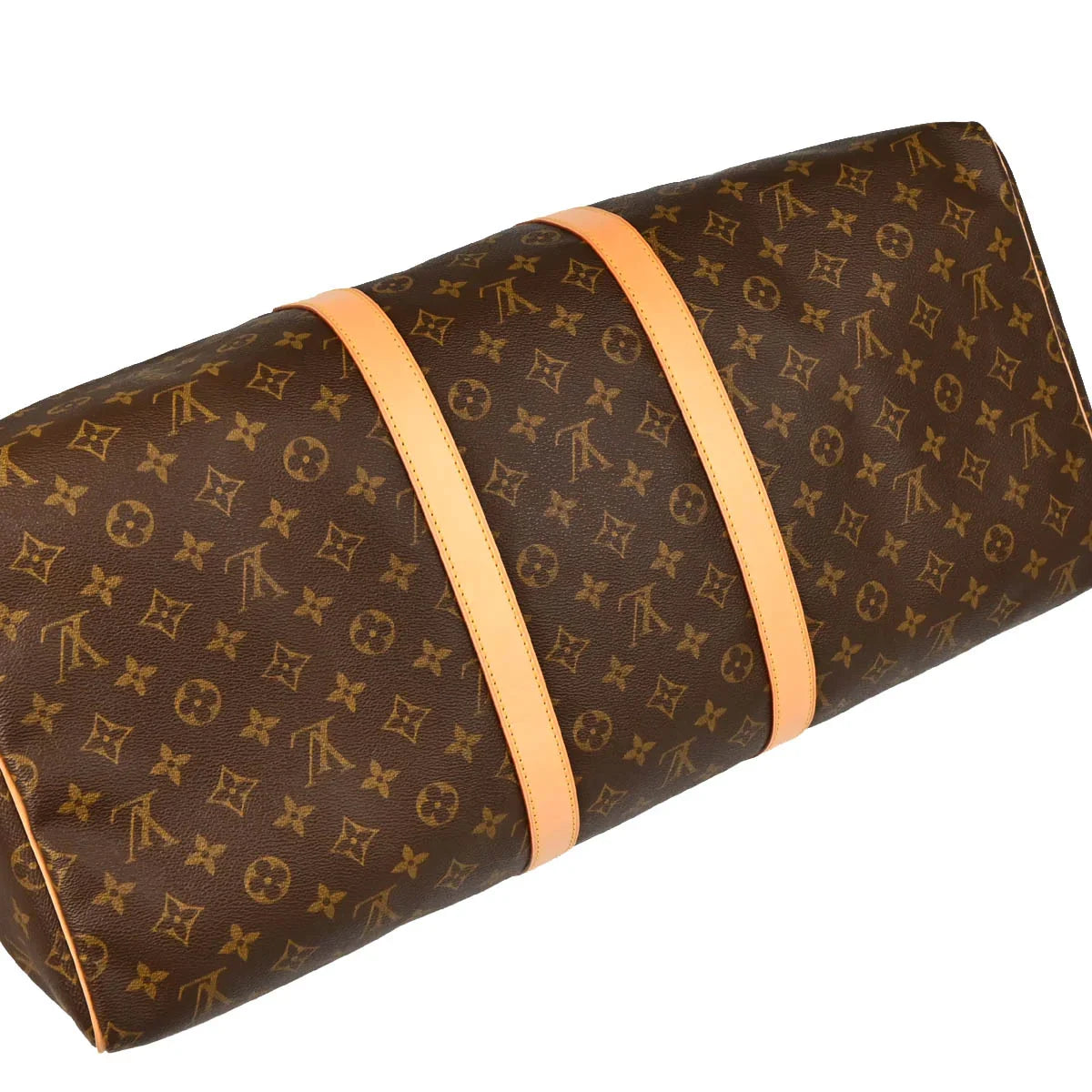 Louis Vuitton 2001 Monogram Keepall 55 Travel Duffle Handbag M41424