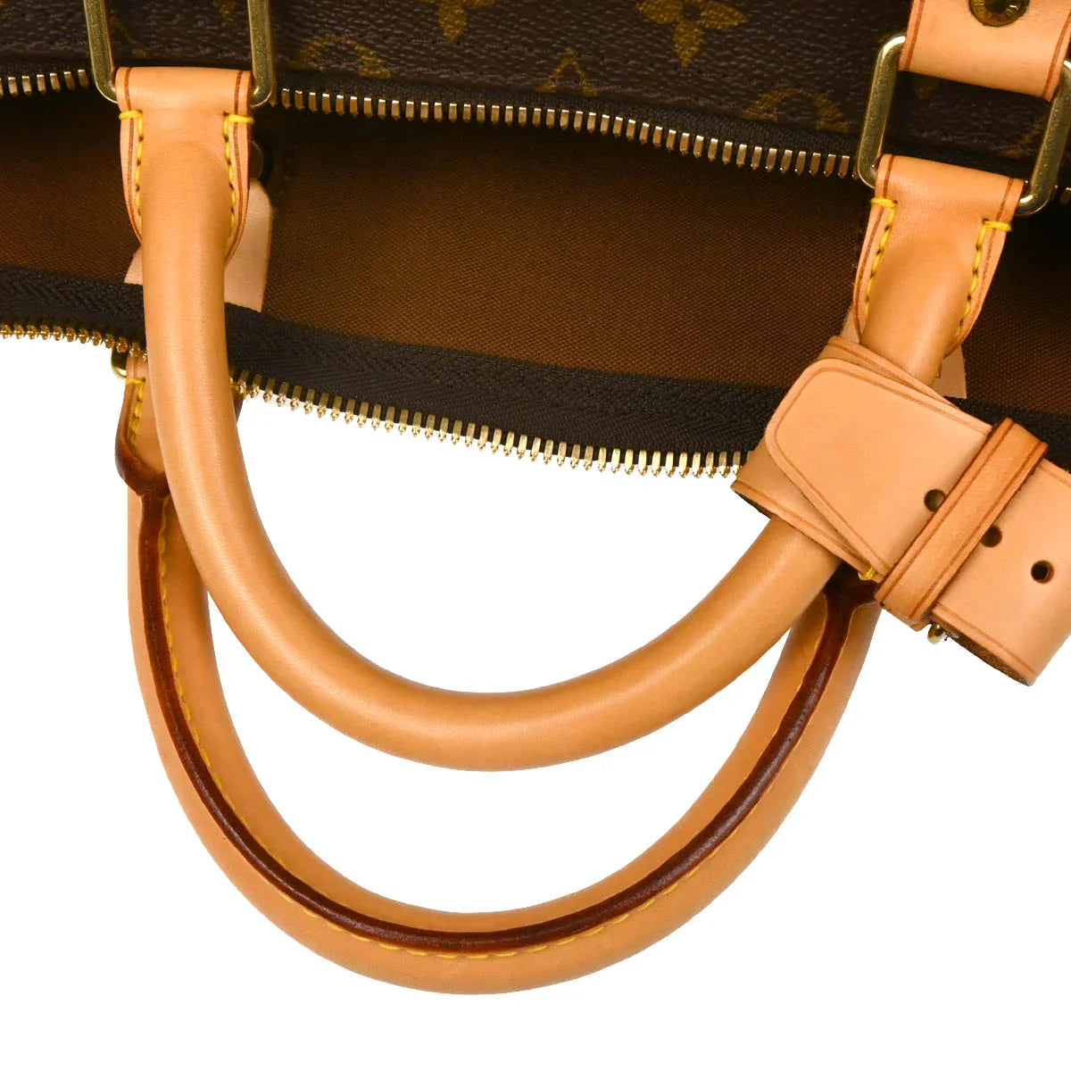 Louis Vuitton 2001 Monogram Keepall 55 Travel Duffle Handbag M41424