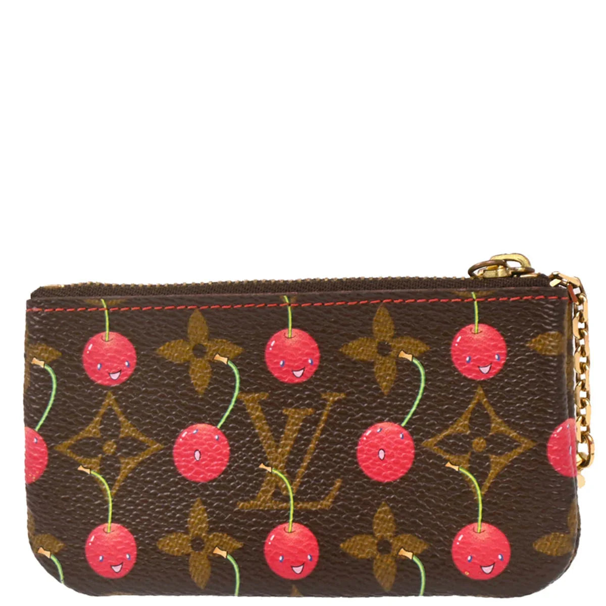 Louis Vuitton 2005 Cherry Pochette Cles Coin Purse Wallet M95042