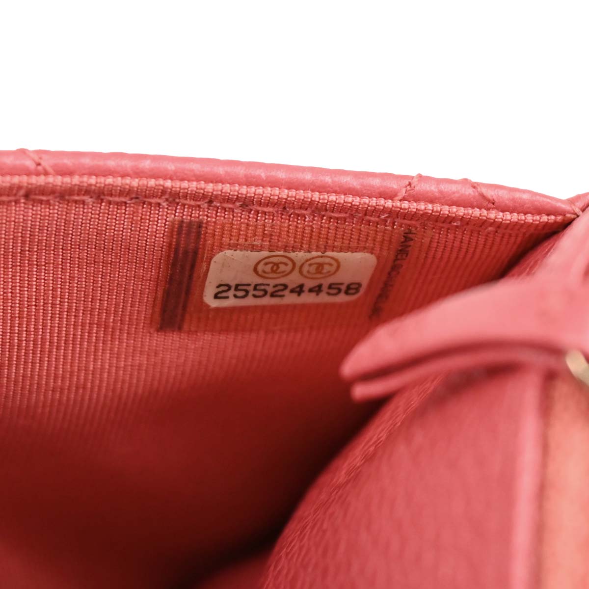 Chanel 2018 Pink Caviar Classic WOC Wallet On Chain