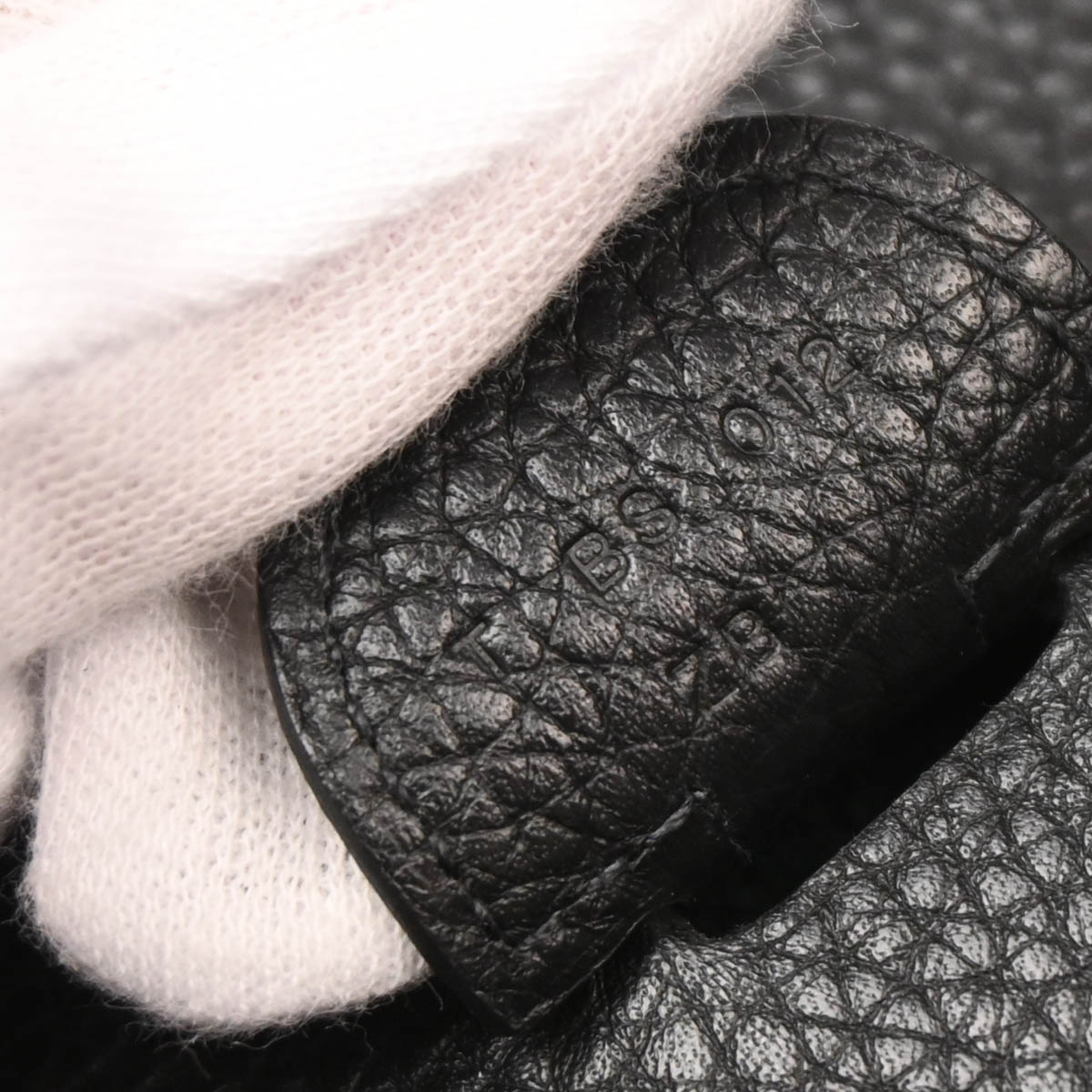 Hermes 2015 Black Taurillon Clemence Evelyne 3 GM Shoulder Bag