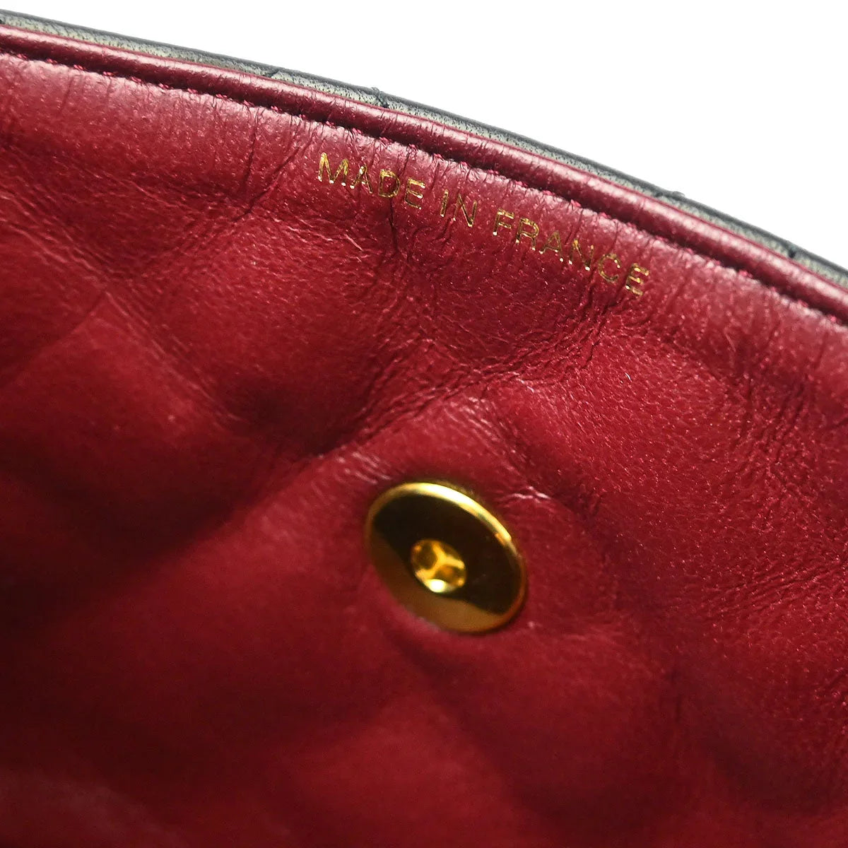 Chanel 1996-1997 Black Lambskin Top Handle Handbag