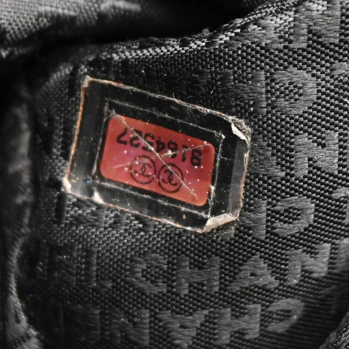 Chanel 2003-2004 Brown Calfskin Graffiti Mademoiselle Hobo Handbag