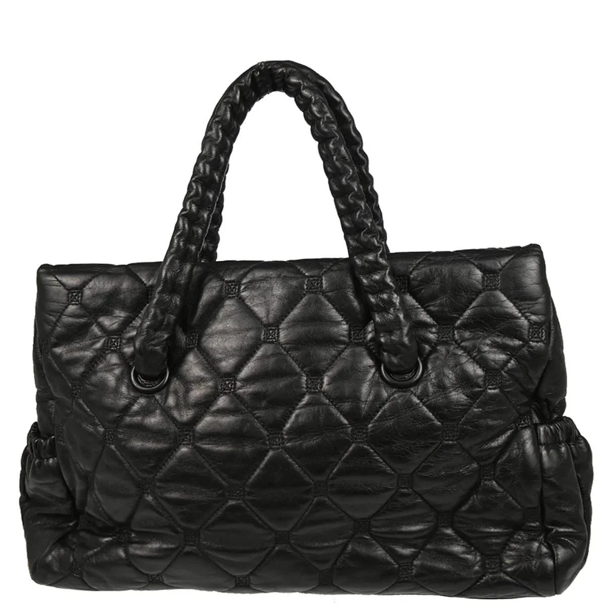 Chanel 2008-2009 Black Lambskin Handbag