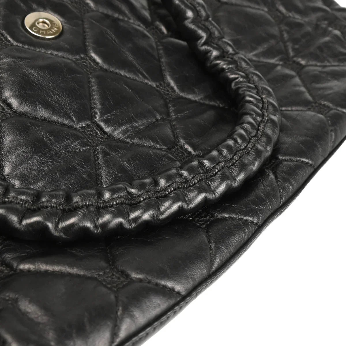 Chanel 2008-2009 Black Lambskin Handbag