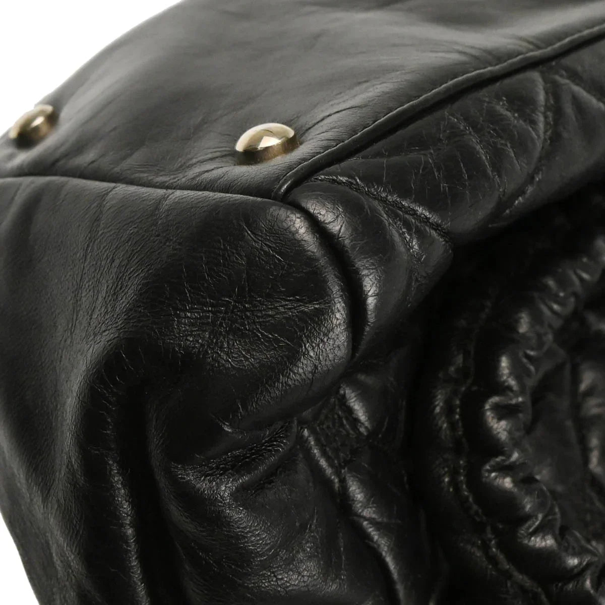 Chanel 2008-2009 Black Lambskin Handbag
