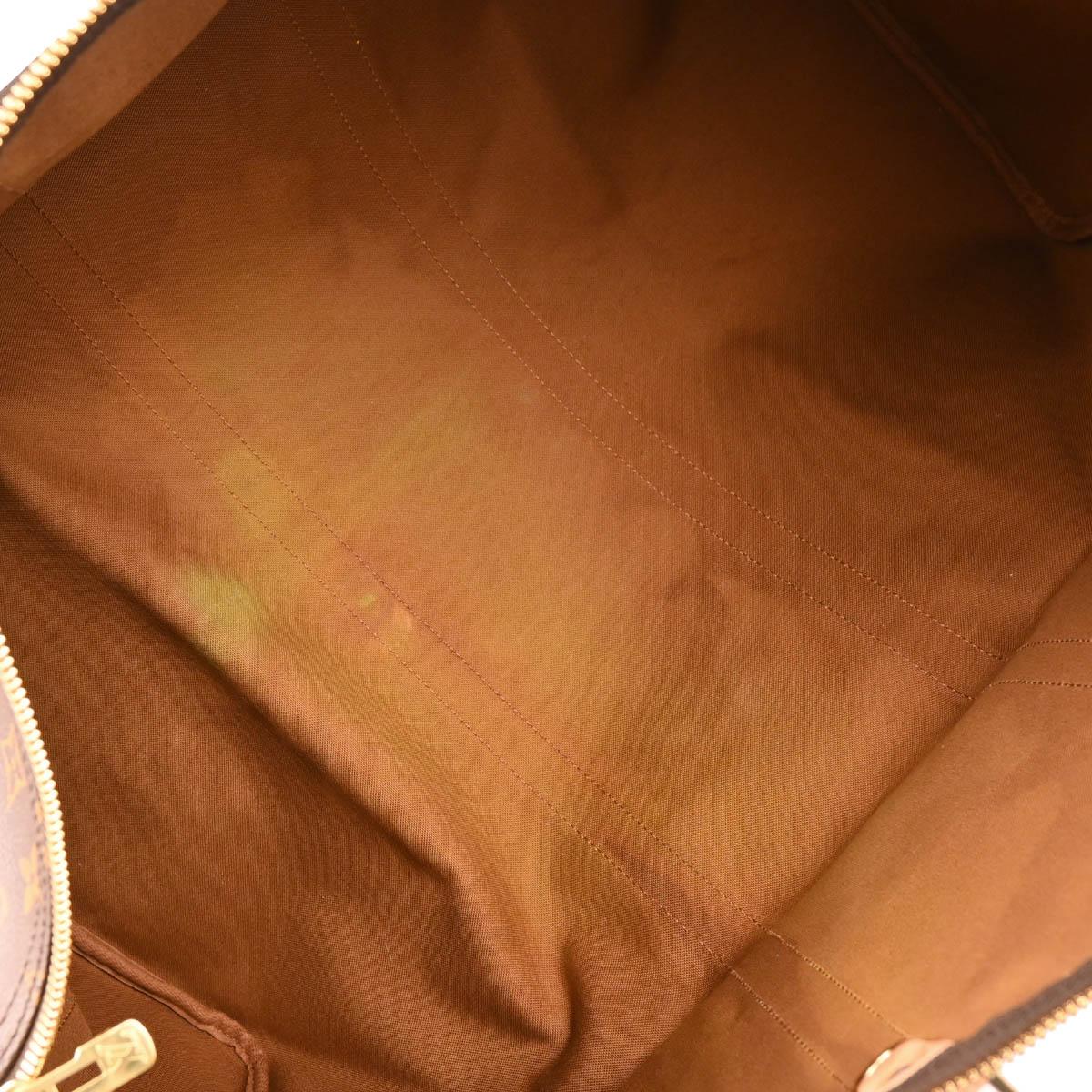 Louis Vuitton 2007 Monogram Keepall Bandouliere 55 Duffle Bag M41414