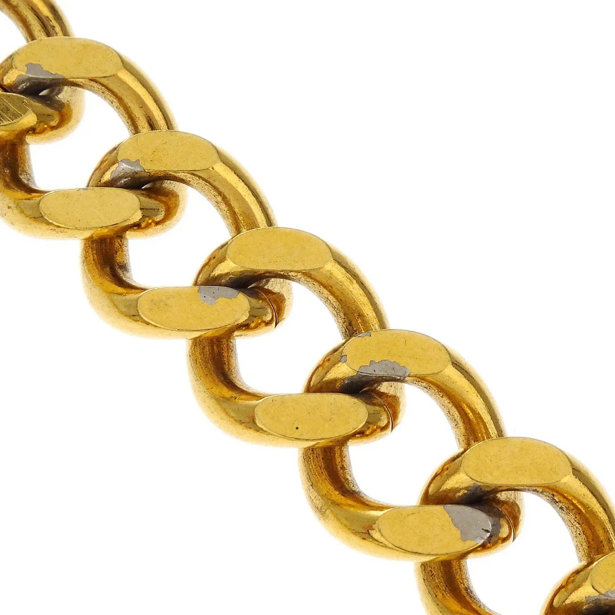 Chanel Chain Belt Medallion Gold 95P Small Good