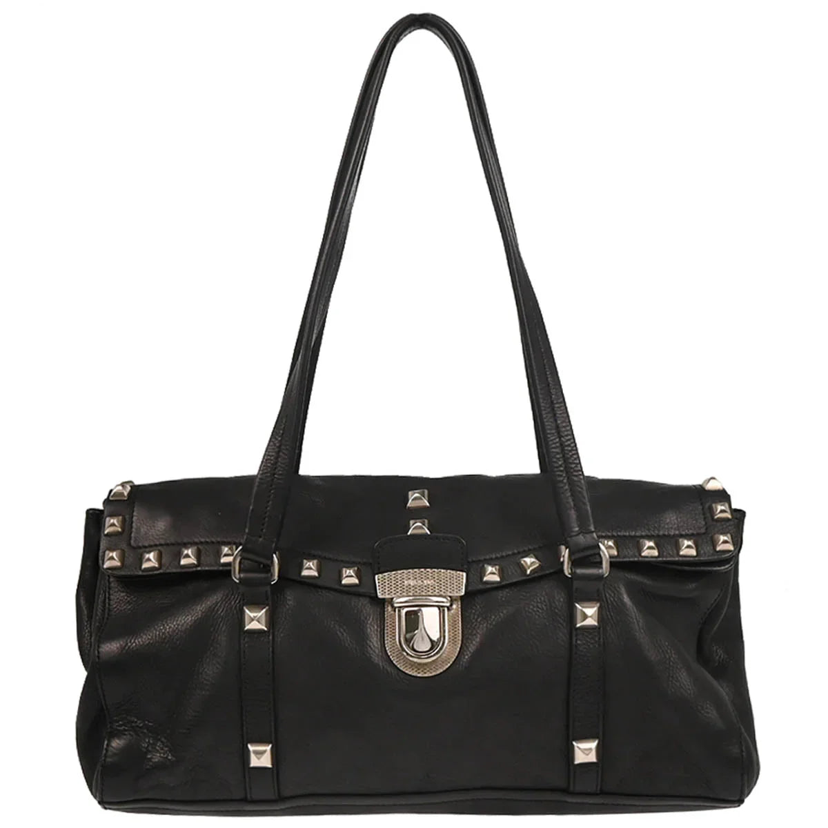 Prada Black Leather Handbag