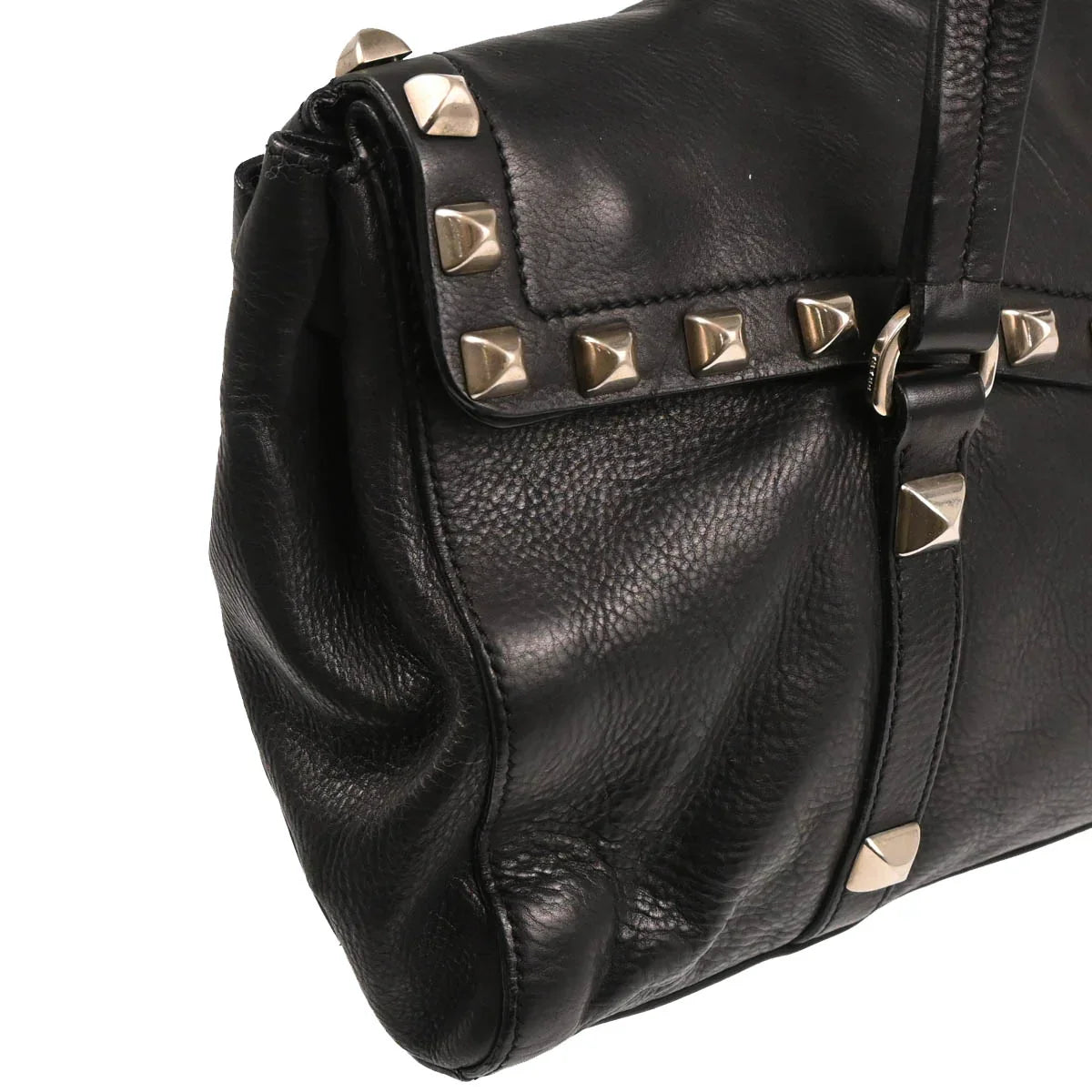 Prada Black Leather Handbag