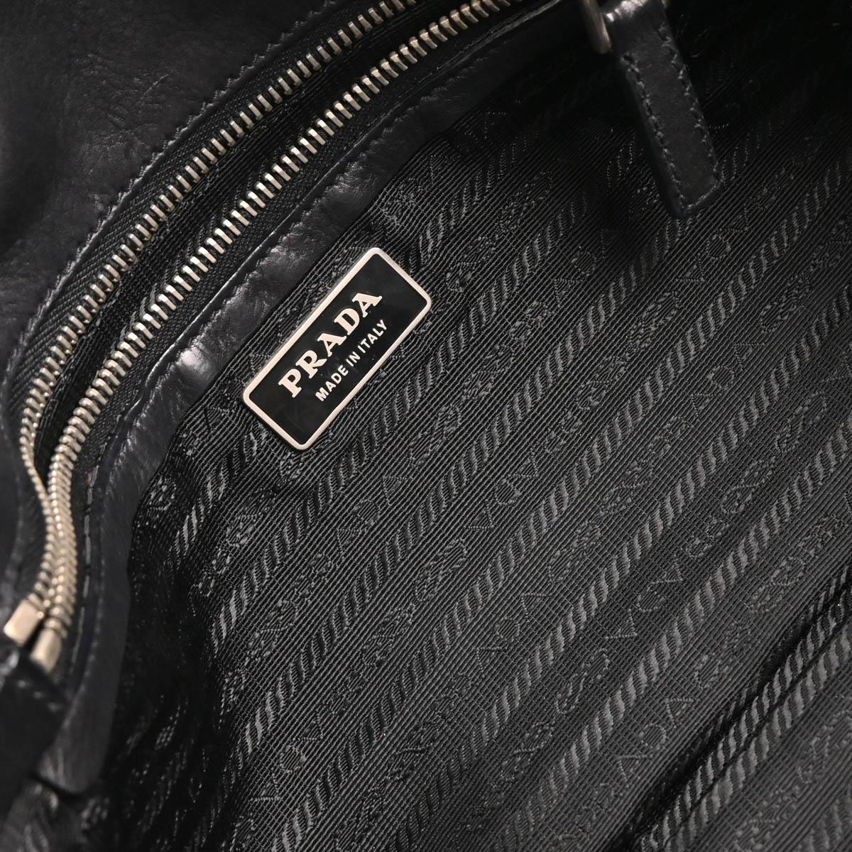 Prada Black Leather Handbag